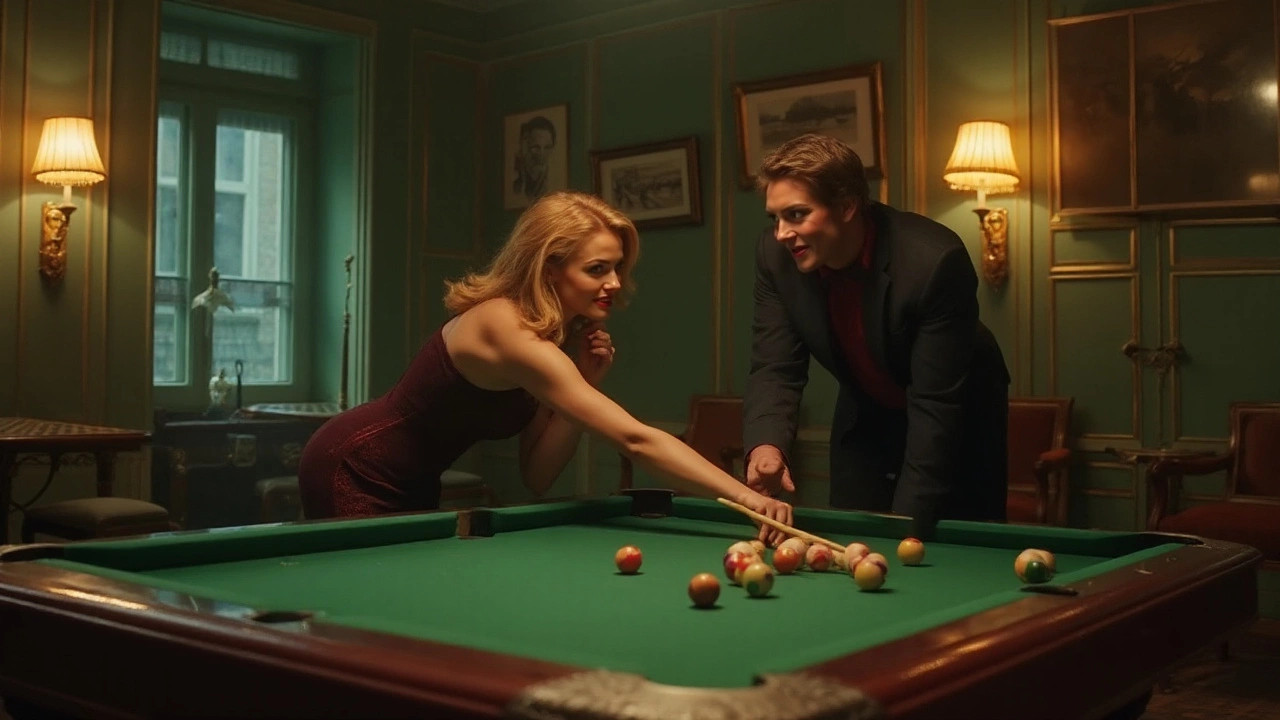 Rollenspiel Sex: Aufregende Erotik im Billard-Ambiente